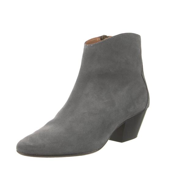 Isabel Marant Western Gray Suede Dacken Ankle Boots Booties Country Boho sz 36 - Picture 15 of 16